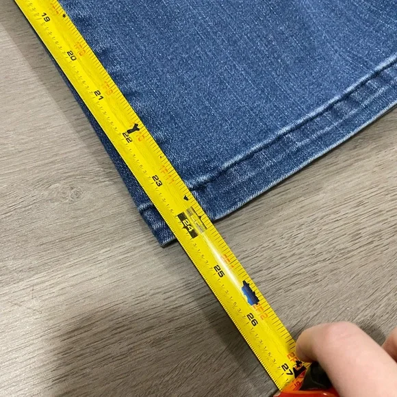 Spanx pull on stretch cropped kick flare jeans XL Petite - Picture 7 of 8